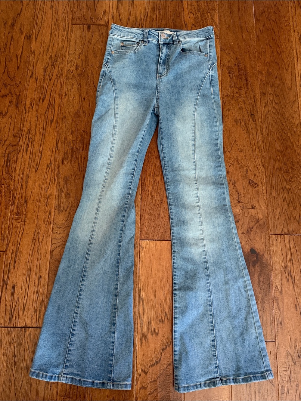 Garage Denim Flare Jeans Flare Jeans Blue Waist 28